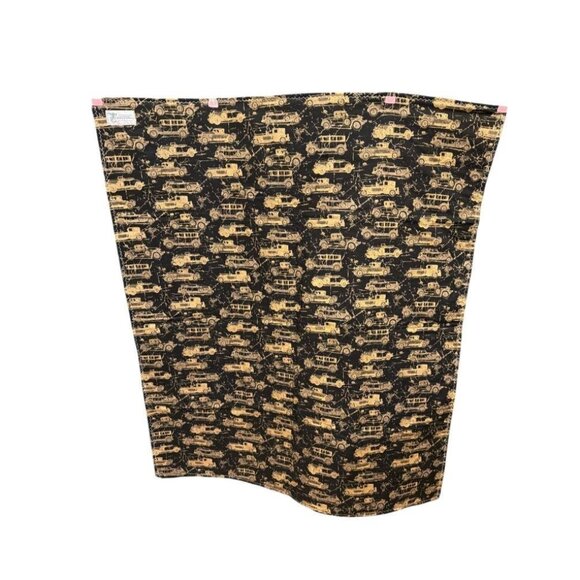 Handmade Patchwork Sports Theme Quilt With Multiple Fabric Prints - Picture 3 of 6